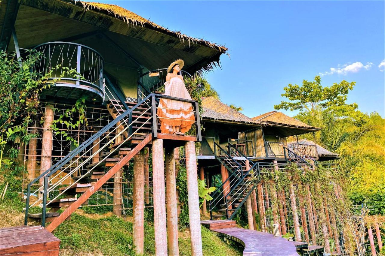 Khao Sok Boutique Camping - Exotic Cliff Camping Hotel Khao Sok National Park Bagian luar foto