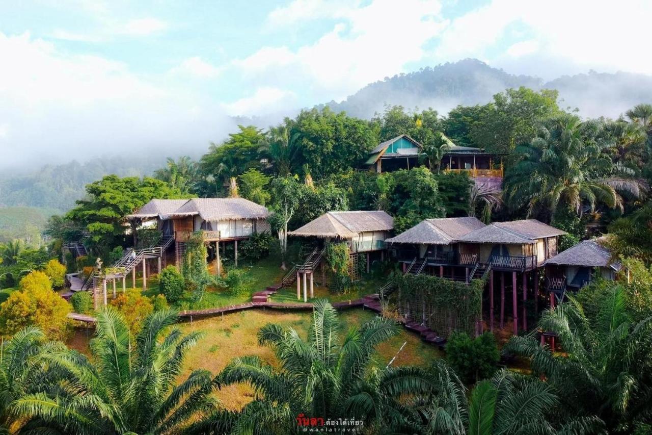 Khao Sok Boutique Camping - Exotic Cliff Camping Hotel Khao Sok National Park Bagian luar foto