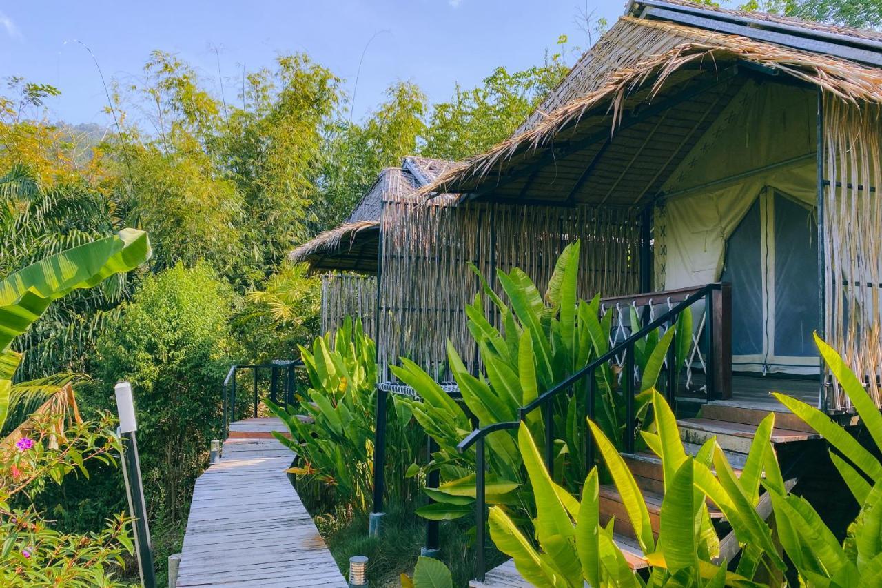 Khao Sok Boutique Camping - Exotic Cliff Camping Hotel Khao Sok National Park Bagian luar foto