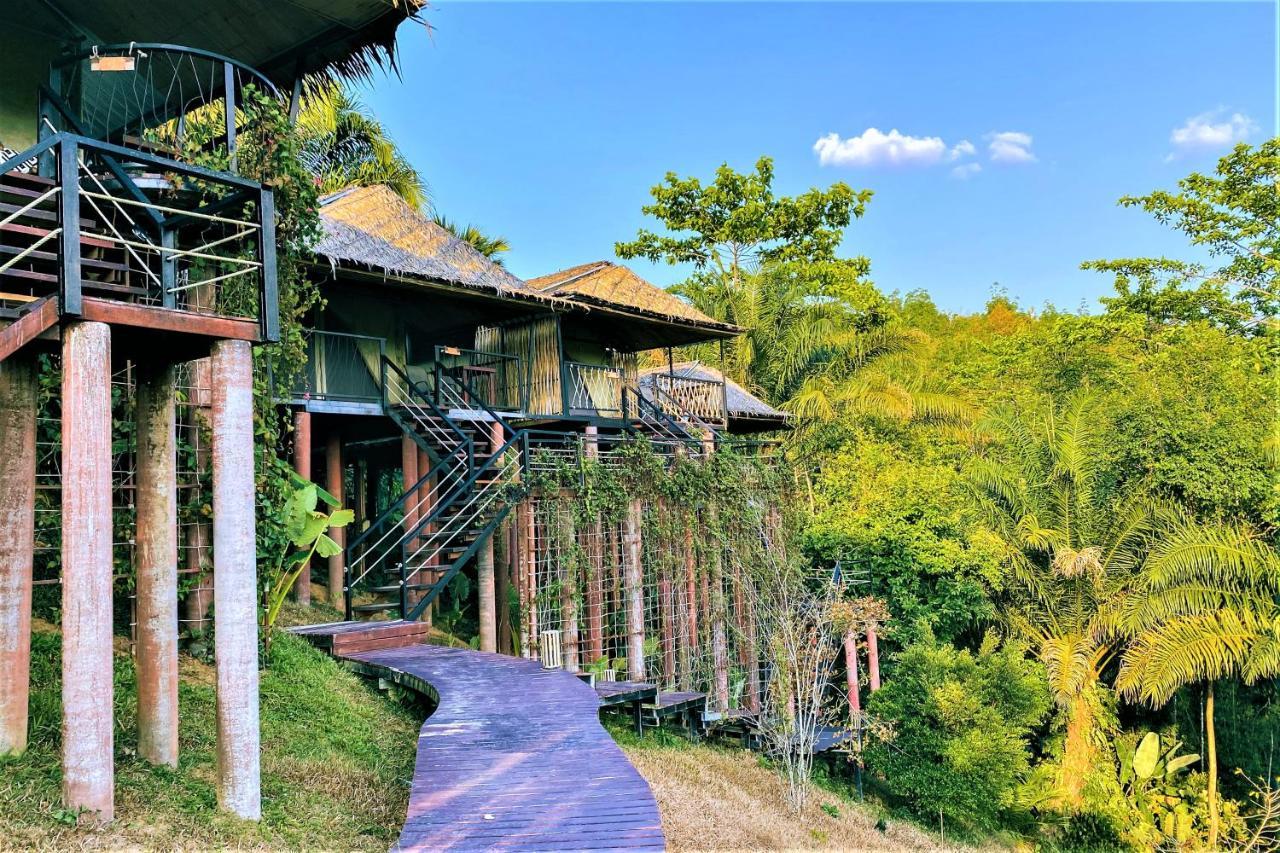 Khao Sok Boutique Camping - Exotic Cliff Camping Hotel Khao Sok National Park Bagian luar foto