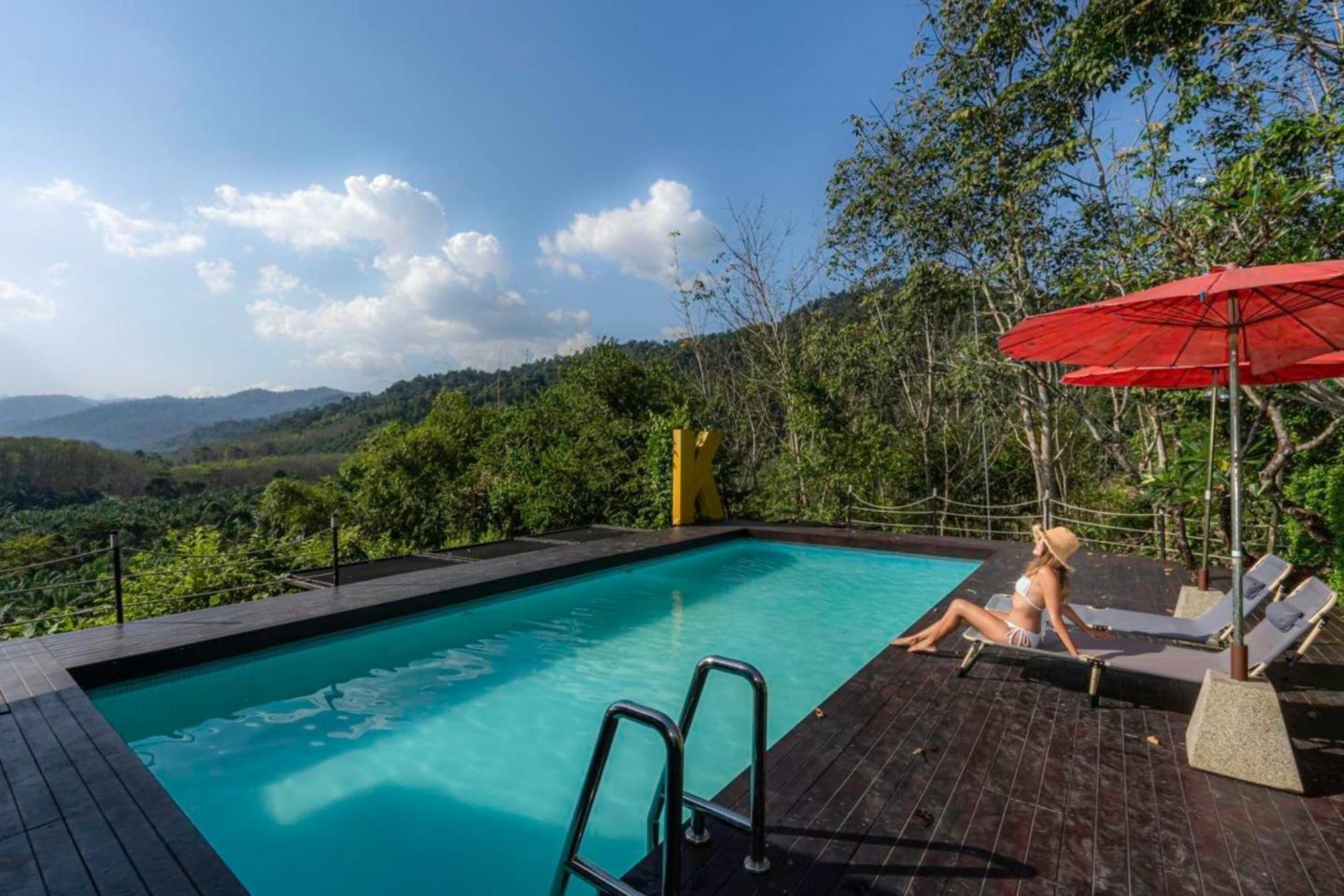 Khao Sok Boutique Camping - Exotic Cliff Camping Hotel Khao Sok National Park Bagian luar foto