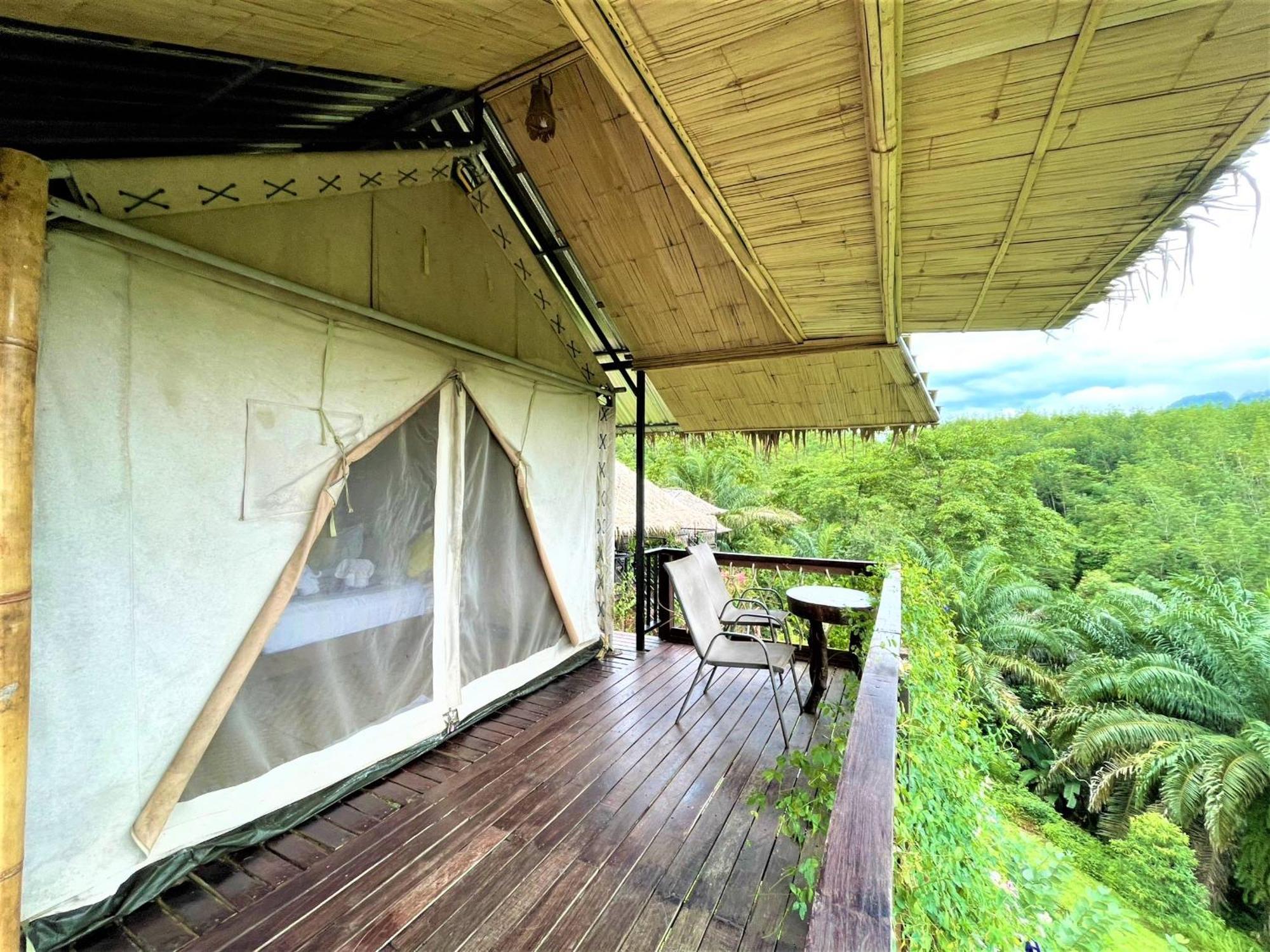 Khao Sok Boutique Camping - Exotic Cliff Camping Hotel Khao Sok National Park Bagian luar foto